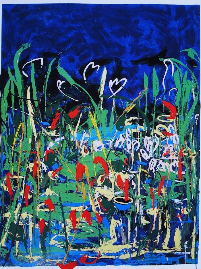 schifano acquatico IV 120x100