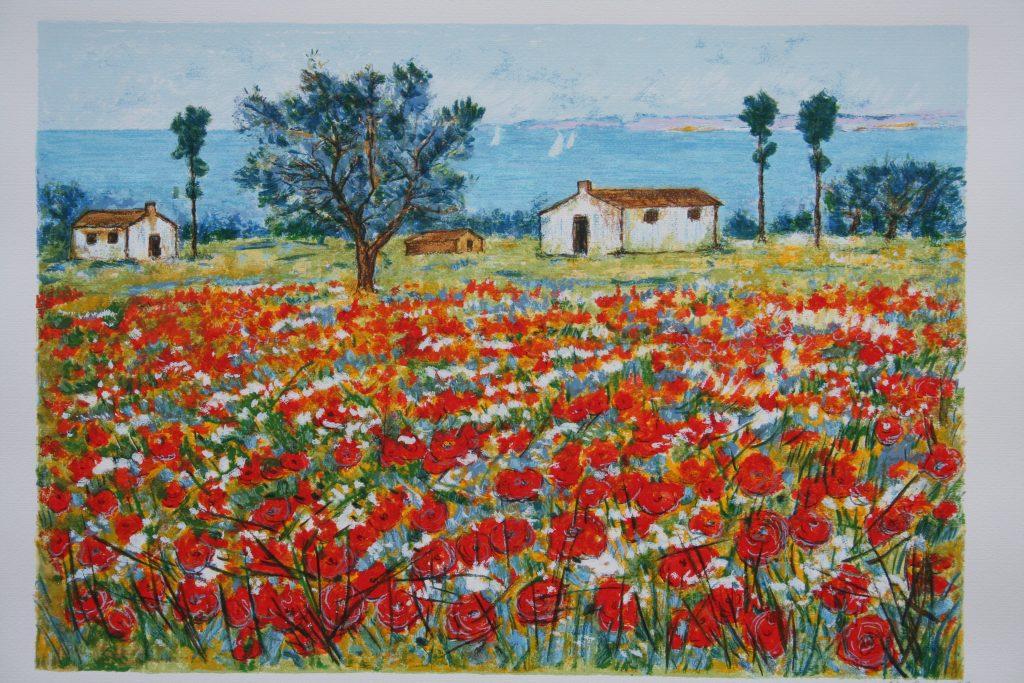 Michele Cascella stampato da Paoliarte di Paolo Paoli