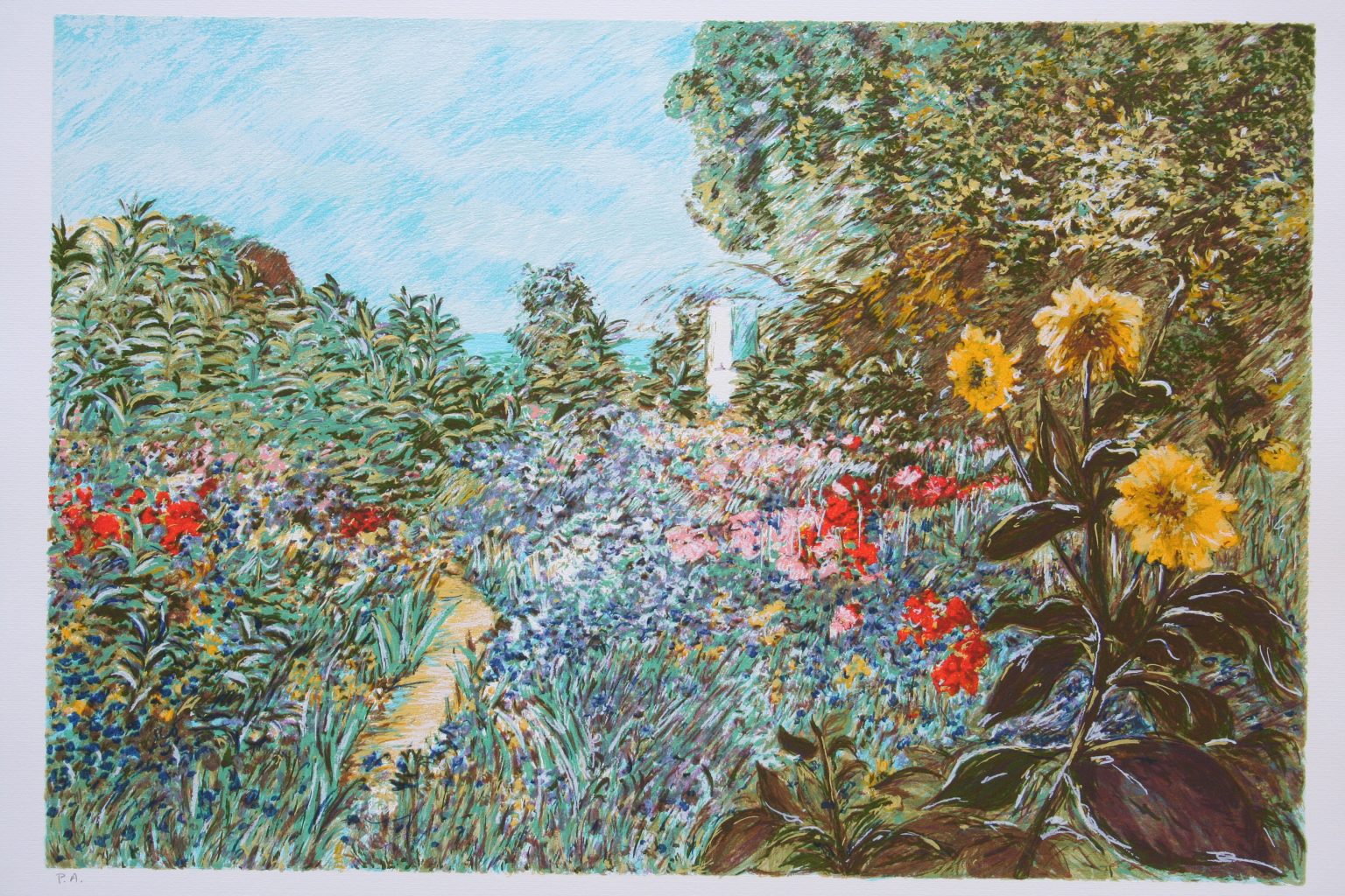 Michele Cascella stampato da Paoliarte di Paolo Paoli
