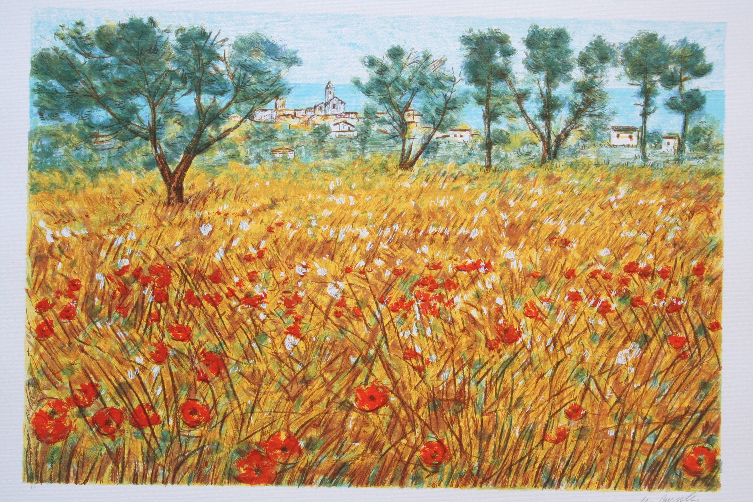 Michele Cascella stampato da Paoliarte di Paolo Paoli