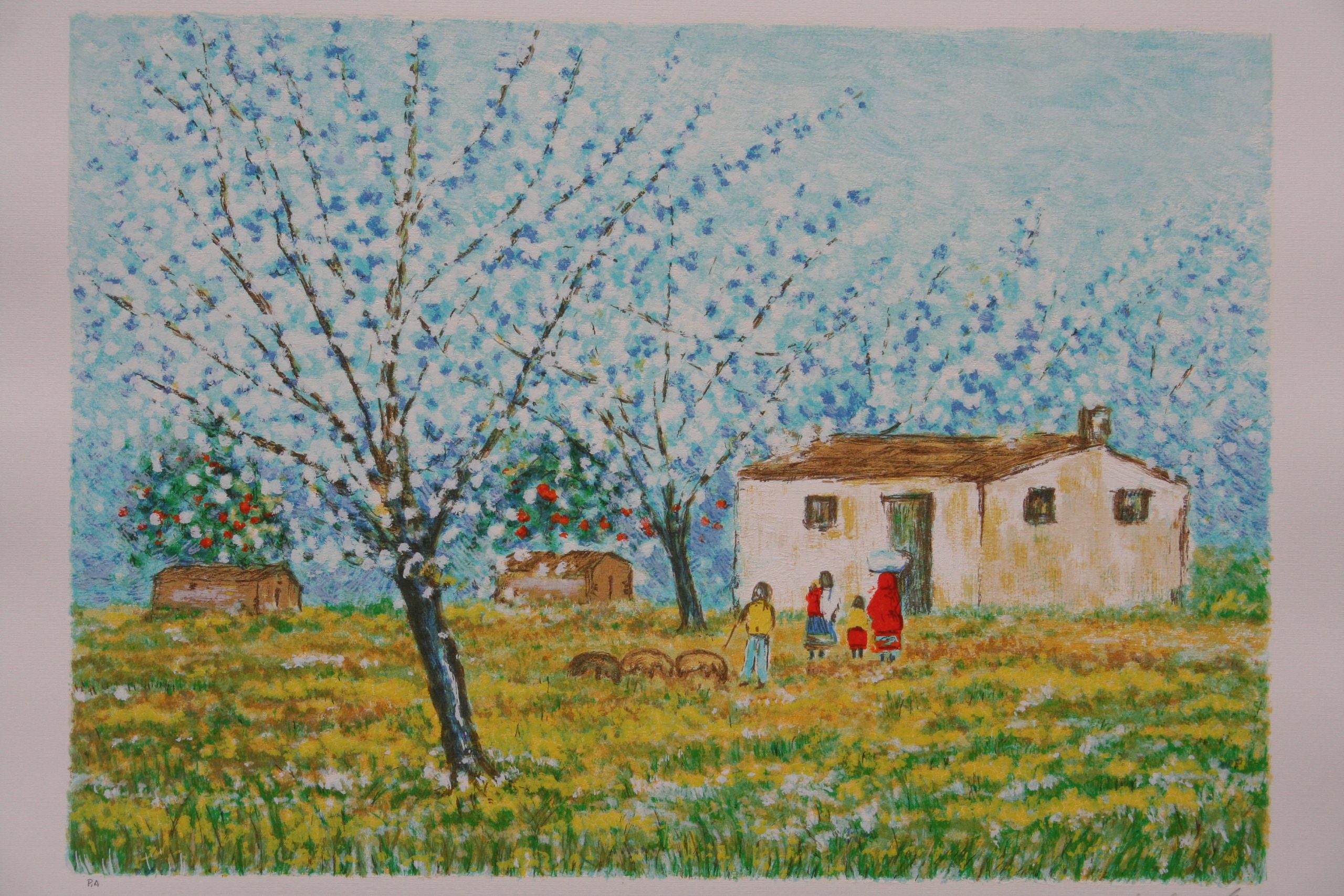 Michele Cascella stampato da Paoliarte di Paolo Paoli