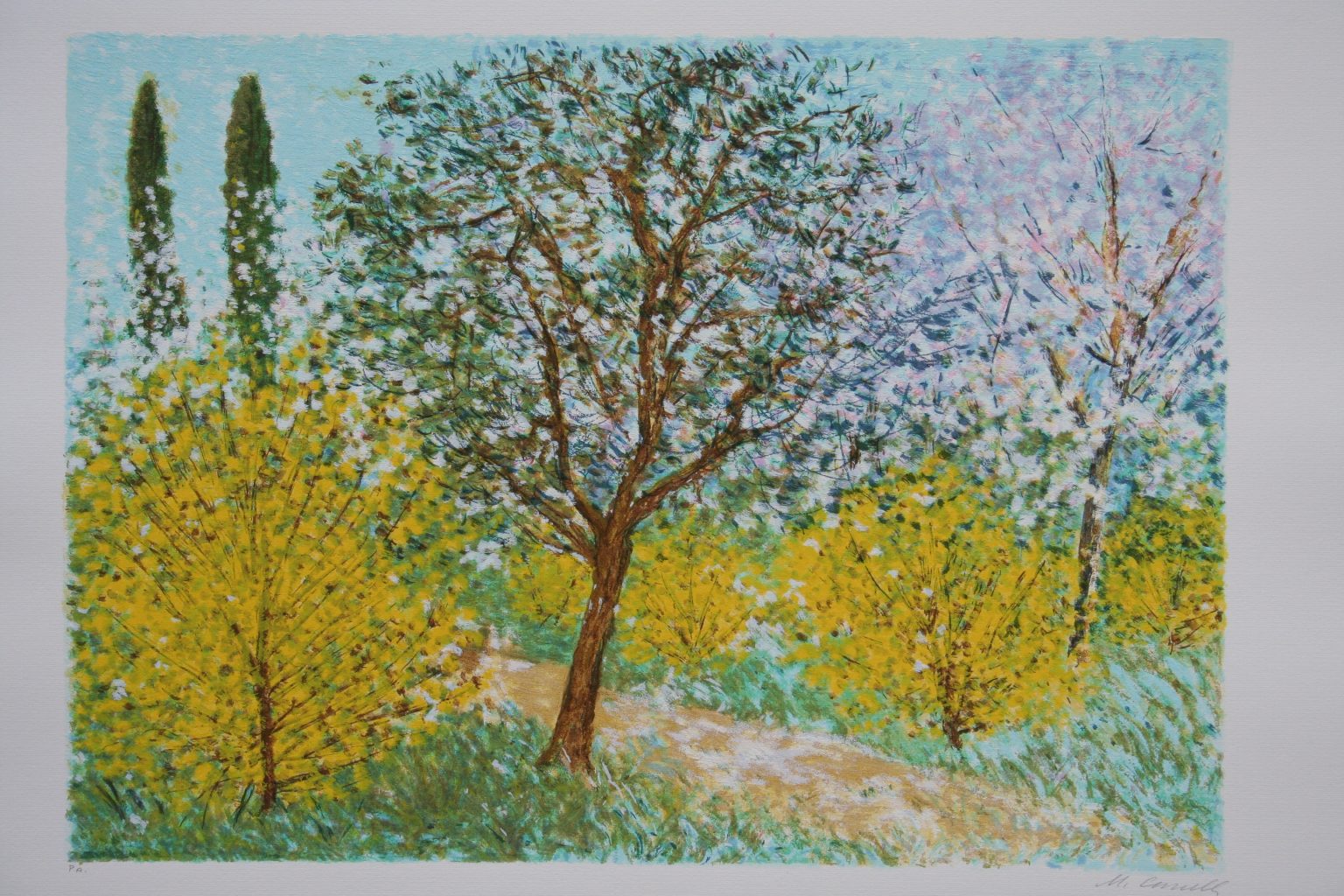 Michele Cascella stampato da Paoliarte di Paolo Paoli