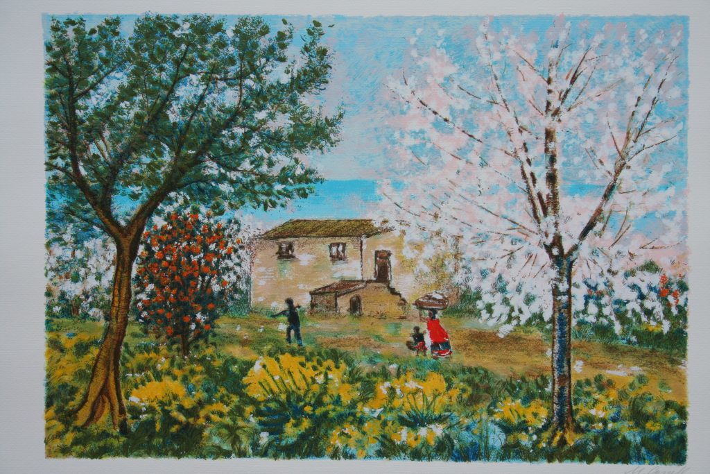 Michele Cascella stampato da Paoliarte di Paolo Paoli