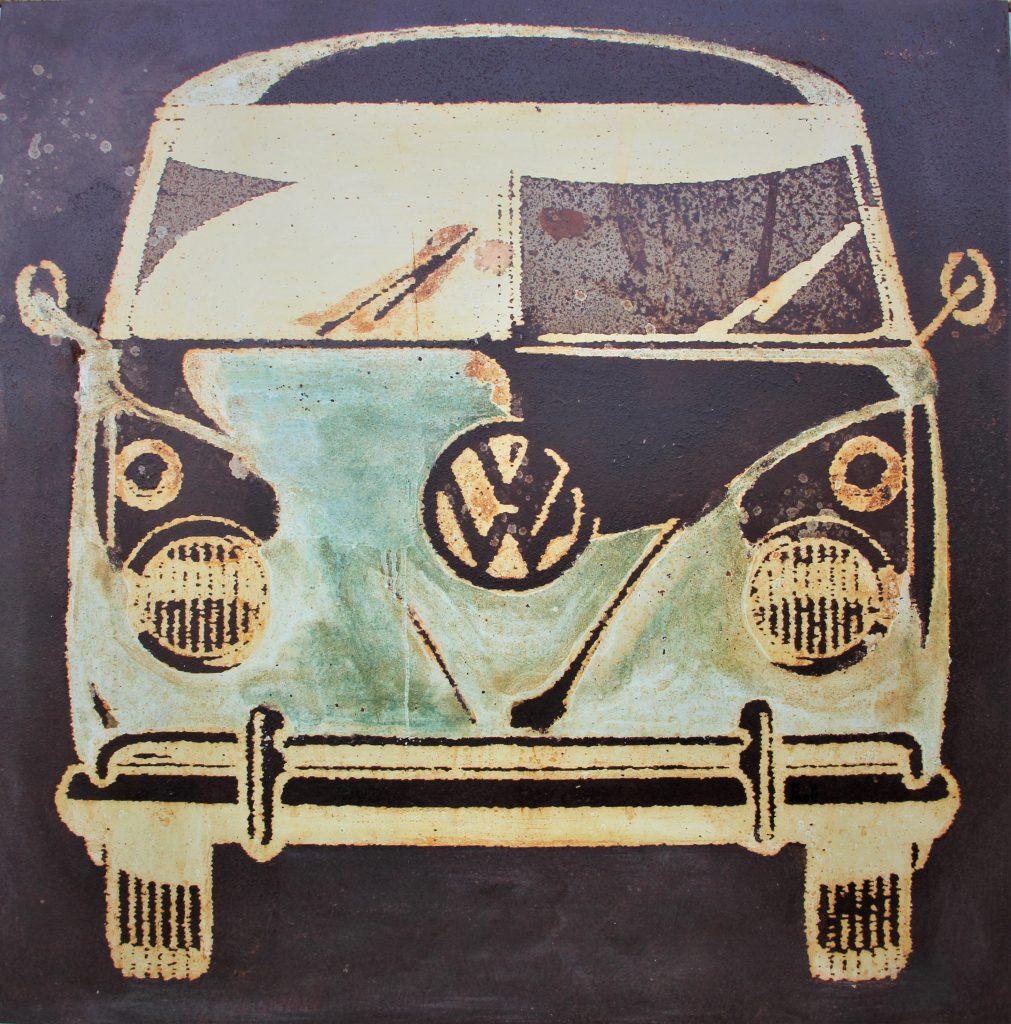 T1 Volkswagen opera del pittore Paolo Paoli
